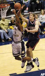 Men's Basketball Can't Slow Down No. 10 George Washington