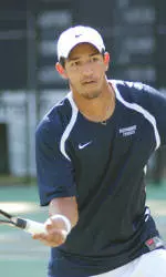 Men's Tennis Downed By Cross-Town Rival VCU