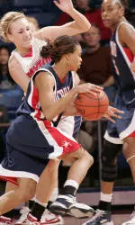 Women's Basketball Rolls Over Marshall, 74-49