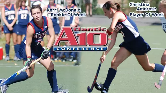 Amorose And McDonald Sweep A-10 Honors