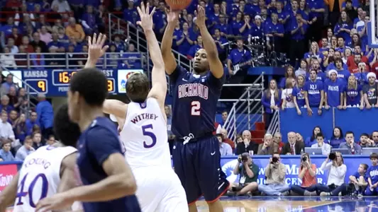 No. 8 Kansas Tops Spiders In Lawrence