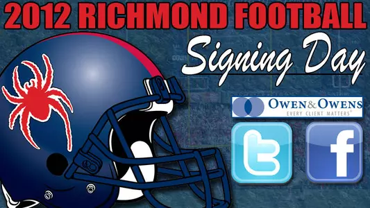 Spider Football Announces 2012 Recruiting Class