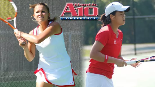 Spider Duo Headline Women's Tennis A-10 Honors