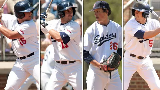 Four Spider Baseball Players Earn All-Region Honors