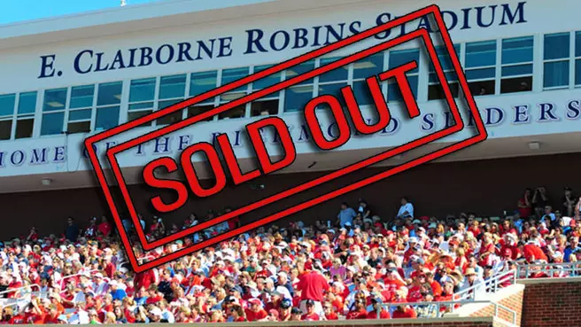 Spider Football Versus No. 4 ODU On Saturday Sold Out