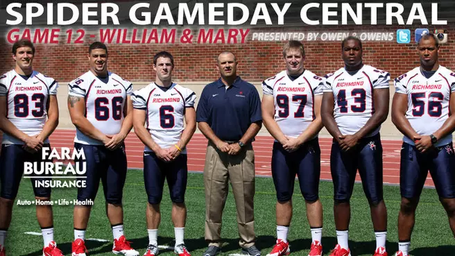 Spider Football Gameday Central - William & Mary