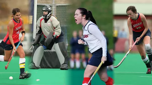Four Spiders Earn NFHCA All-Region Honors