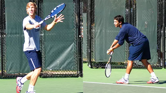 Men's Tennis Splits Pair of Matches At Davidson