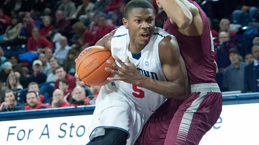 Men's Basketball Downs Saint Joseph's, 77-62