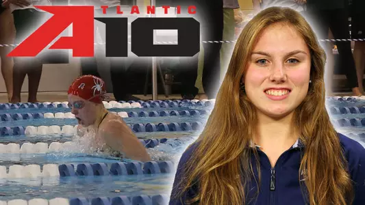 Barry Takes UR's 2nd Rookie A-10 Swimmer Award