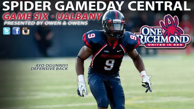 Spider Football Gameday Central - UAlbany