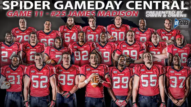 Spider Gameday Central - No. 25 James Madison
