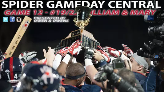 Spider Football Gameday Central - William & Mary