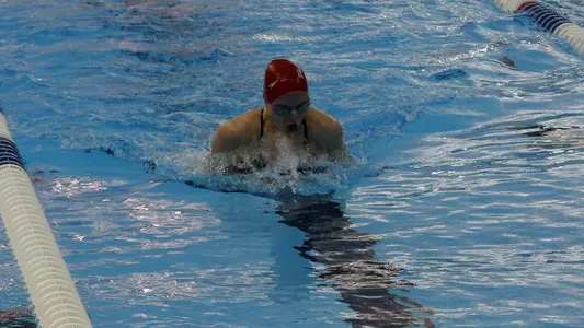 Spider Swimmers Downed At William & Mary Sat.