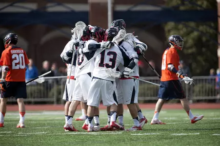 Goldberg Nets Hat Trick As Men's Lacrosse Debuts