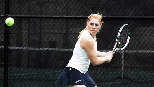 Women's Tennis Blanks George Mason At Home