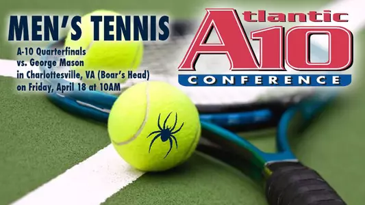 Men?s Tennis Set For Mason In A-10 Quarterfinals