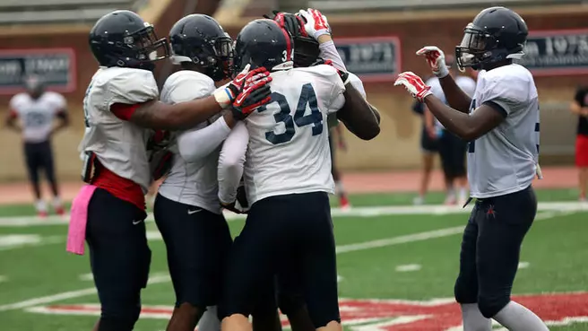 Spider Football Practice No. 9 Report