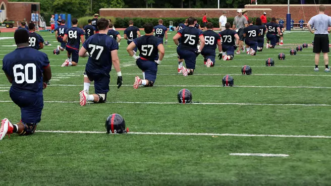 Spider Football Practice No. 1 Report