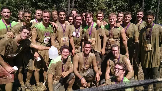 Spider Baseball Volunteers At Pretty Muddy Race