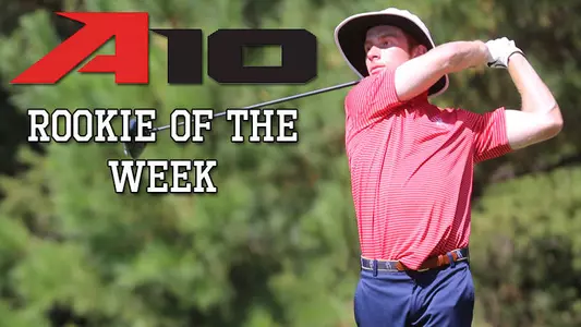 Matthew Lowe Named A-10 Rookie of the Week