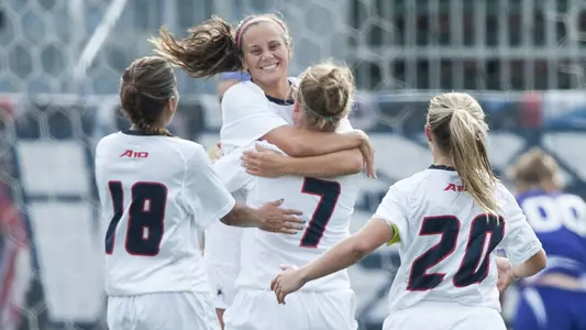 Spiders Host Defending Soccer Champ Dayton Sat.