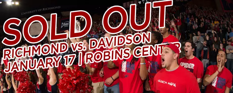 Richmond-Davidson Game Sold Out