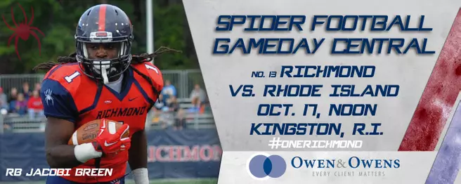 Spider Football Gameday Central - Rhode Island