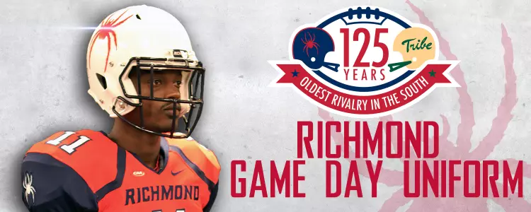 Richmond Spiders Reveal Capital Cup 125 Uniform