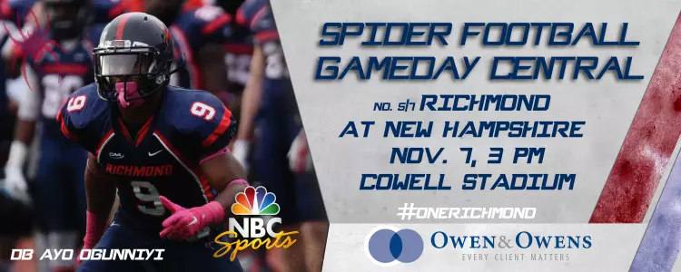 Spider Football Gameday Central - New Hampshire