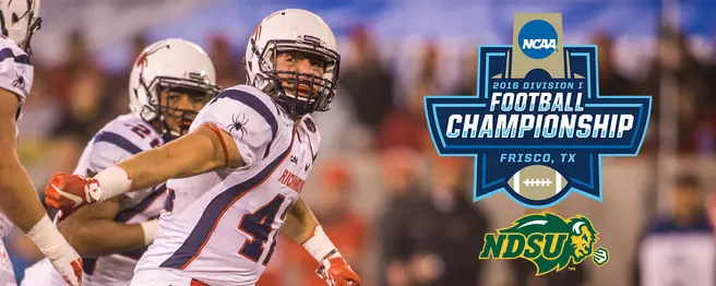 Richmond To Travel To North Dakota State For FCS Semifinals