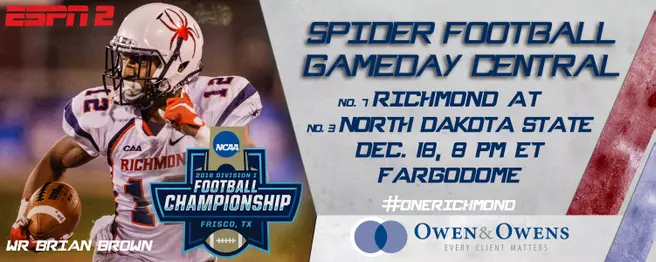 Spider Football Gameday Central - FCS Playoffs Semifinals