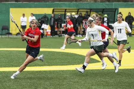 Women's Lacrosse Has Win Streak Snapped At Mason