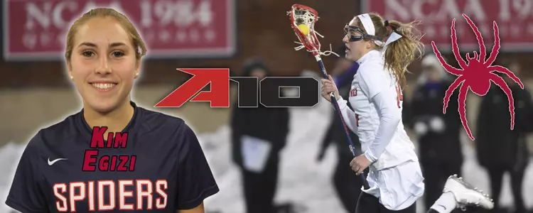 Egizi Named A-10 Women's Lacrosse Rookie Honoree