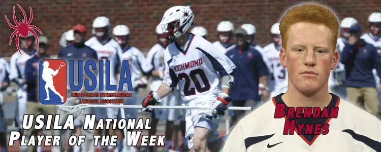 Hynes Named National Defensive Player Of The Week