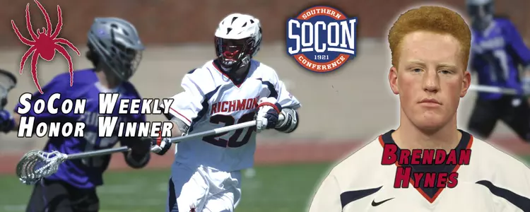 Hynes Wins Second SoCon Defensive Weekly Award