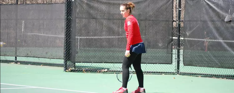 Women's Tennis Falls In Rain-Shortened Match At JMU
