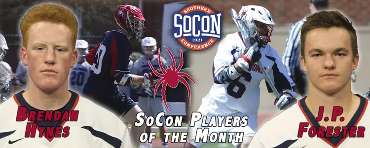 Men's Lacrosse Sweeps SoCon Players Of The Month