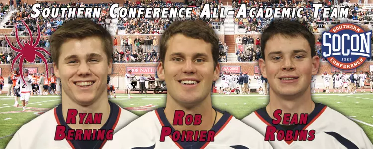 Trio Of Spiders Earn SoCon All-Academic Honors