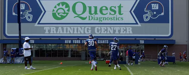 SpiderTV Visits New York Giants Training Camp