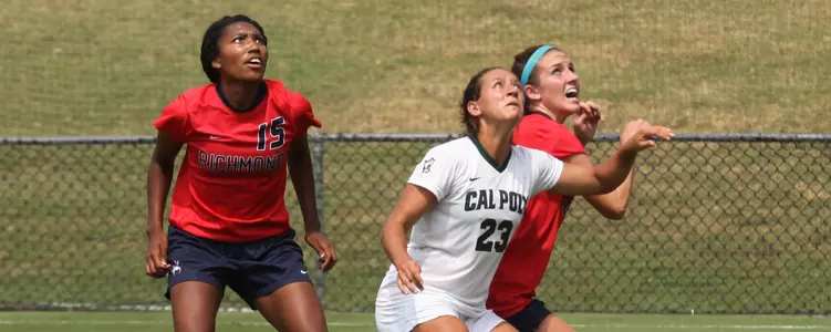 Cal Poly Soccer Wins Physical Second Half Over UR