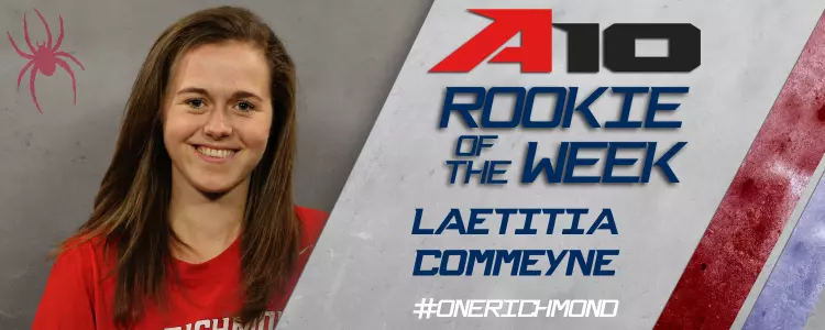 Commeyne Named Atlantic 10 Co-Rookie Of The Week