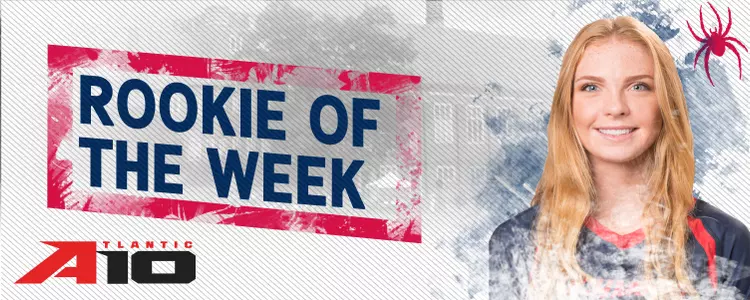 Hannah Loos Grabs Atlantic 10 Rookie of the Week Honors