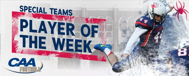 Trau Named CAA Special Teams Player Of The Week