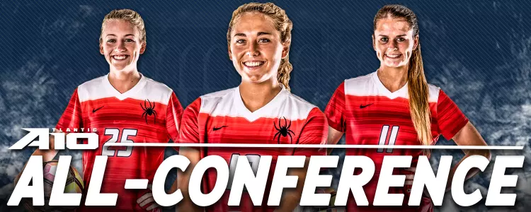 Spider Soccer Trio Earns All-Atlantic 10 Honors