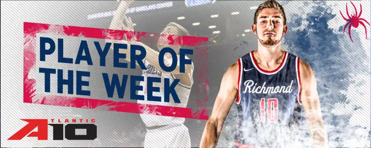 T.J. Cline Named Atlantic 10 Player of the Week