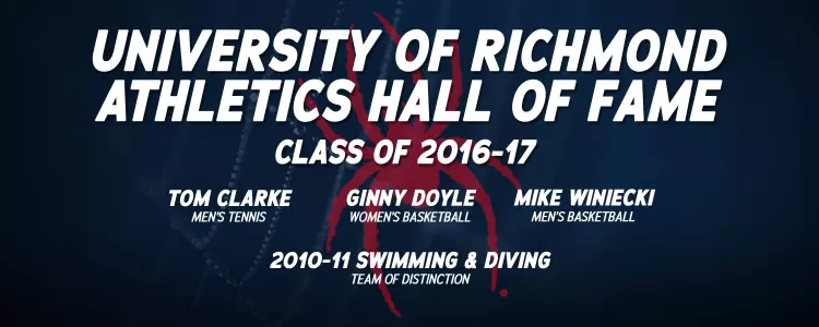 Richmond Athletics Announces 2017 Hall Of Fame Inductees
