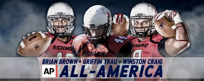 Trio of Spiders Earn AP All-American Accolades