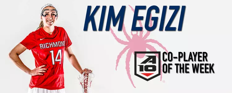 Egizi Earns Second A-10 Weekly Honor