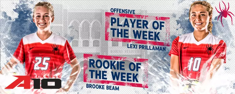 Prillaman And Beam Earn Atlantic 10 Weekly Honors